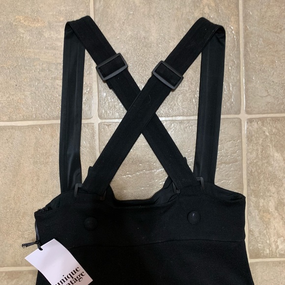 Unique Vintage Black Cat Suspender Skirt - Picture 4 of 4